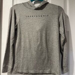 Abercrombie Kids Heather Gray Hoodie